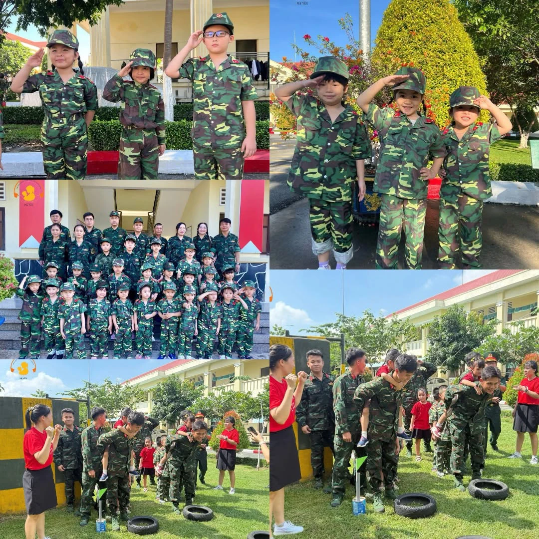 Thư mời chương trình ngoại khóa Chiến Sĩ Măng Non - Mầm non Mẹ Yêu
